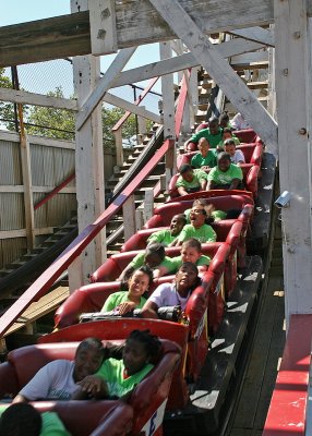 At the bottom of the cyclone