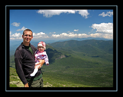 On the summit of Lafayette