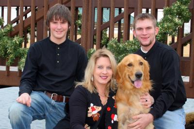 Zach, Pam ,Matt and Chance 2005