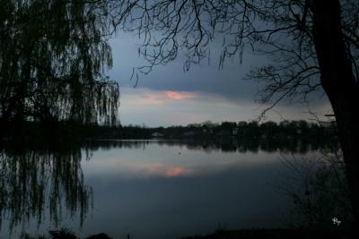 April 22, 2006 - Sunset on the lake