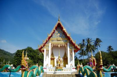 Temple at Karon Beach