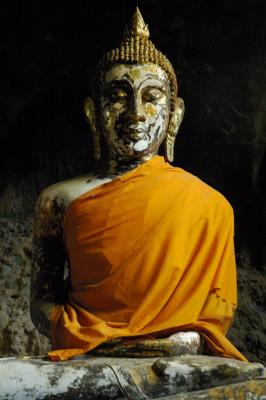 Gold leaf Buddha