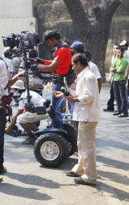 Unit 2, Segway mounted steadicam for the street scenes