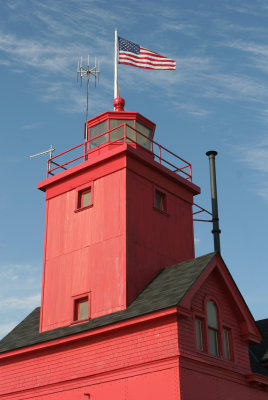 Holland Harbor South Pierhead Big Red, MI