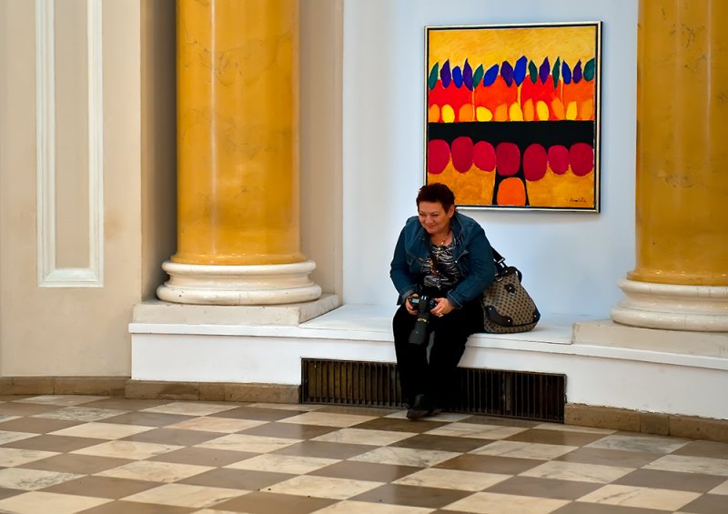 At The Exhibition