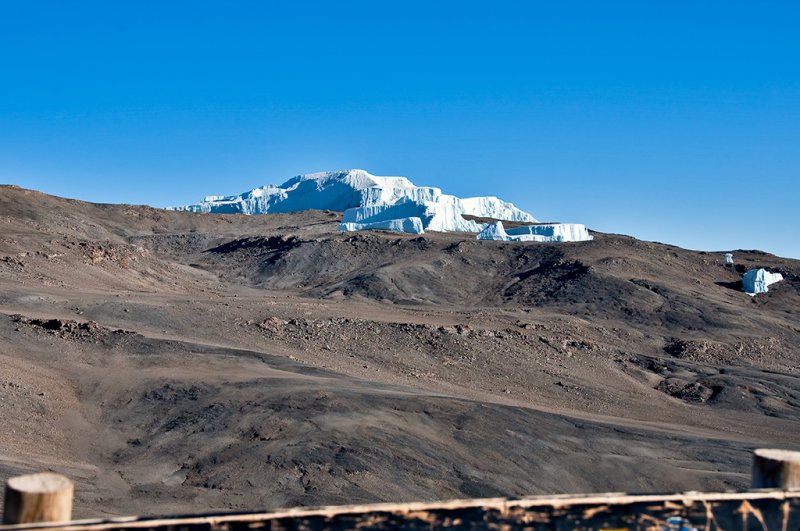Glacier On Mt Kilimanjaro