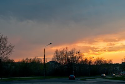 April Sunset