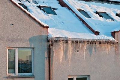 Icicles From The Roof
