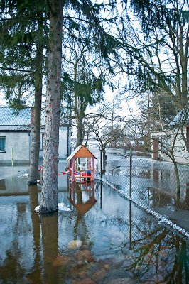 Frontyards Flooded