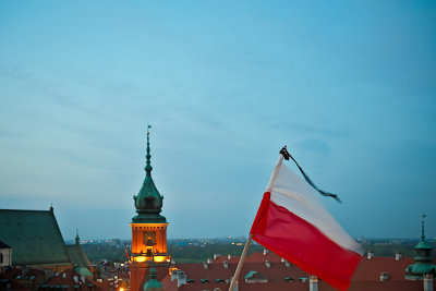  Flag Of Mourning Over Warsaw
