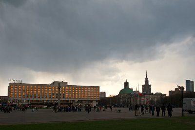 Low Clouds Before Storm