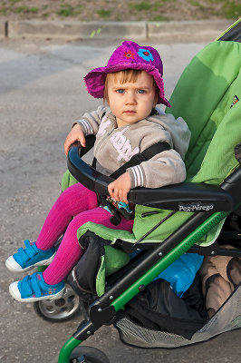 Ula In Her Buggy