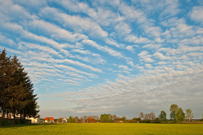 Big Sky Over The Village