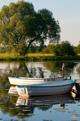 Boats On Narew River
