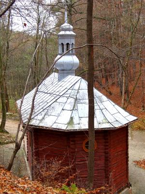 Small Church In The Woods