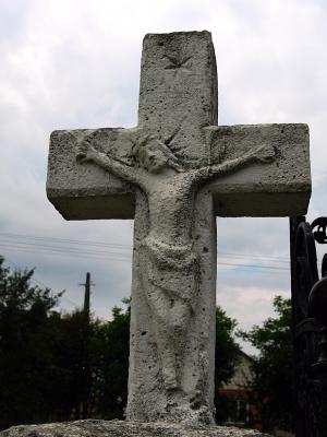 Stone Cross By The Church