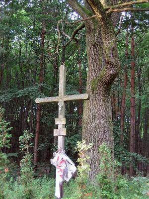 Memory Cross in Lelekhivka