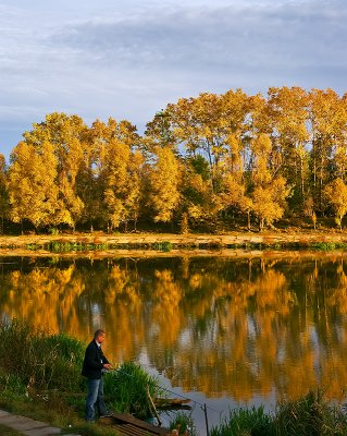 Fishing In October