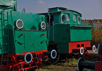 Locomotive OKi1-28 and Pt47-104