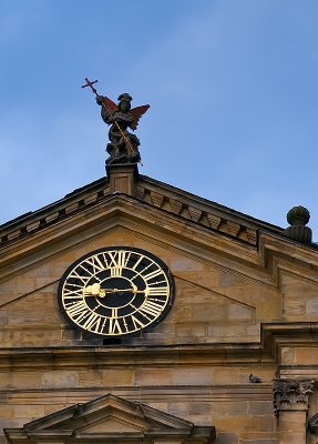 Clock Under The Saint