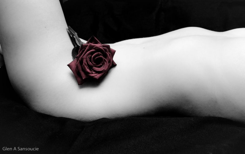 Black Rose and Nude