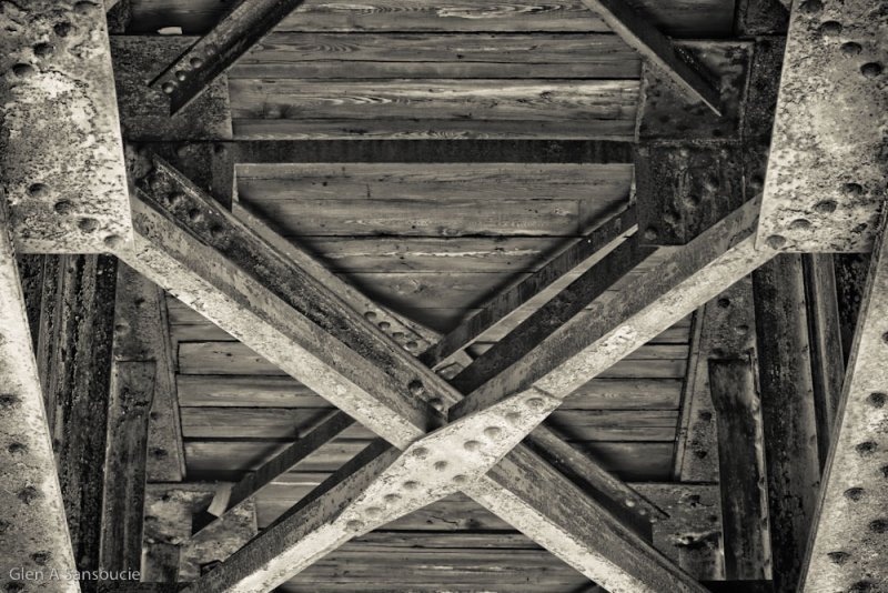 Rusty Support Beams