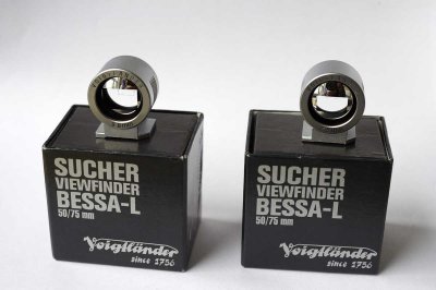 Voigtlander 50mm & 75mm finders