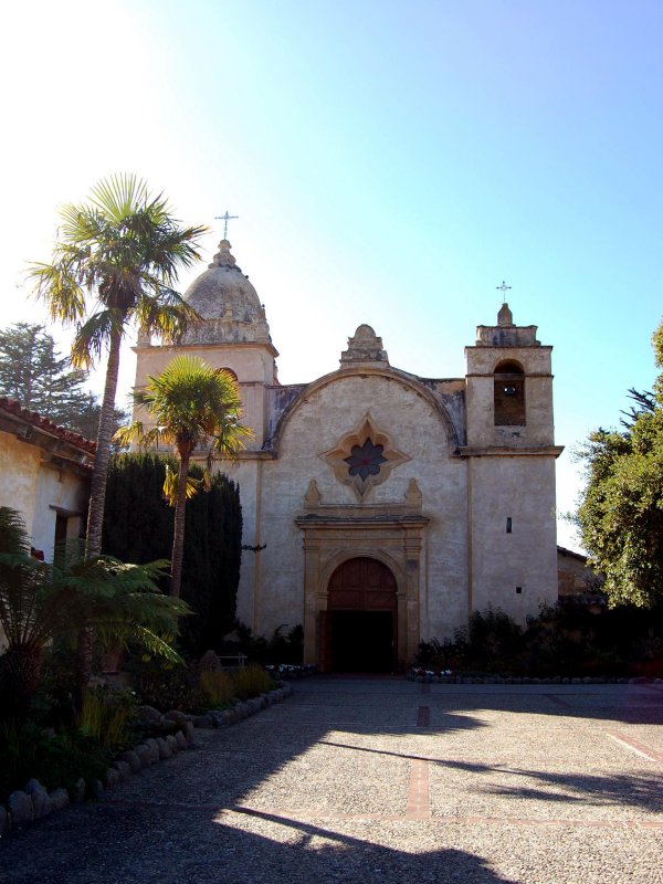 Carmel Mission - Star of Bethlehem window