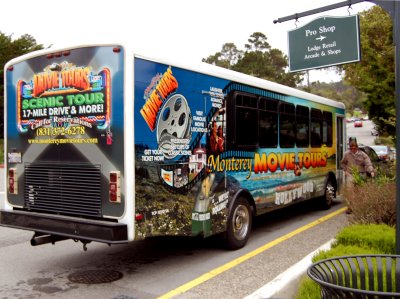 Monterey Movie Tour bus