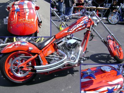 Sammy Hagar chopper by Arlen Ness