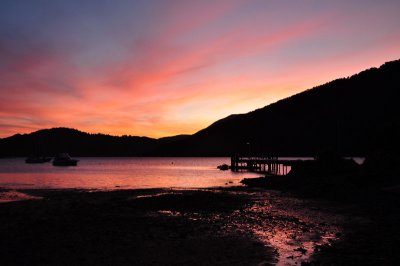 Sunset from No Road Inn