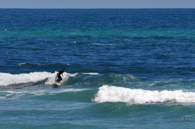 Muriwai Beach Surfer