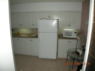 Kitchen from the entryway