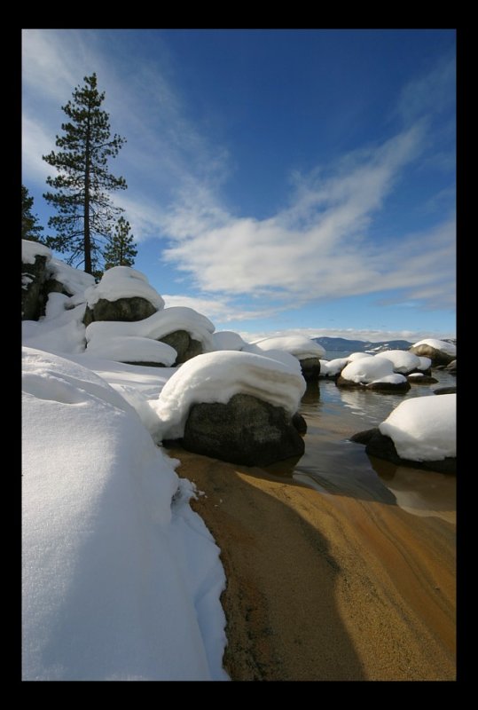 Sand Harbor White II