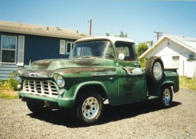 1956 Chev when I first got it home