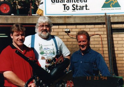HOTSAW to Cooma, Australia 1994