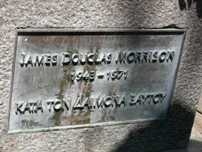Jin Morrison's grave