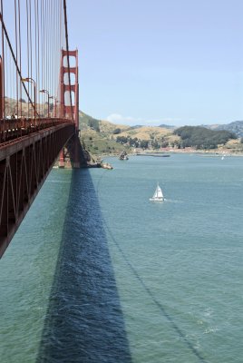 on the bridge