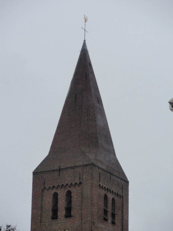 Hippolytushoef, Hippolytuskerk gemetselde torenspits, 2007