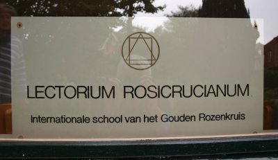 Hilversum, lectorium rozenkruis bord, 2008.jpg
