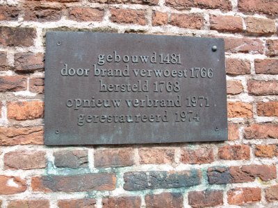 Hilversum, prot Grote Kerk plaquette, 2008.jpg