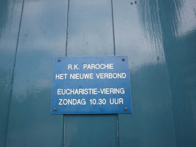 Amsterdam, Het Nieuwe Verbond bord, 2008