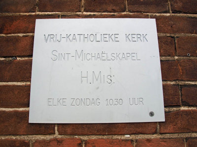 Zwolle, vrije kath kerk bord, 2008.jpg
