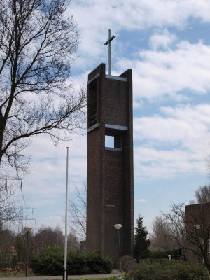 Zaandam, RK st Jozefkerk toren, 2009.jpg