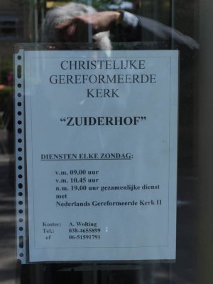 Zwolle, chr geref kerk Zuiderhof info, 2009.jpg