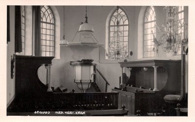 Acqouy, NH kerk interieur, circa 1935.jpg