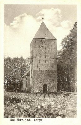Borger, NH kerk, circa 1947