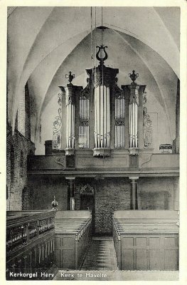 Havelte, NH kerk orgel, circa 1940