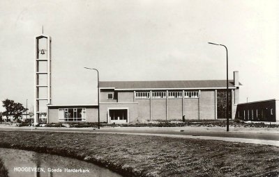 Hoogeveen, Goede Herderkerk, circa 1955