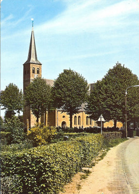 Bergum, kruiskerk, circa 1980